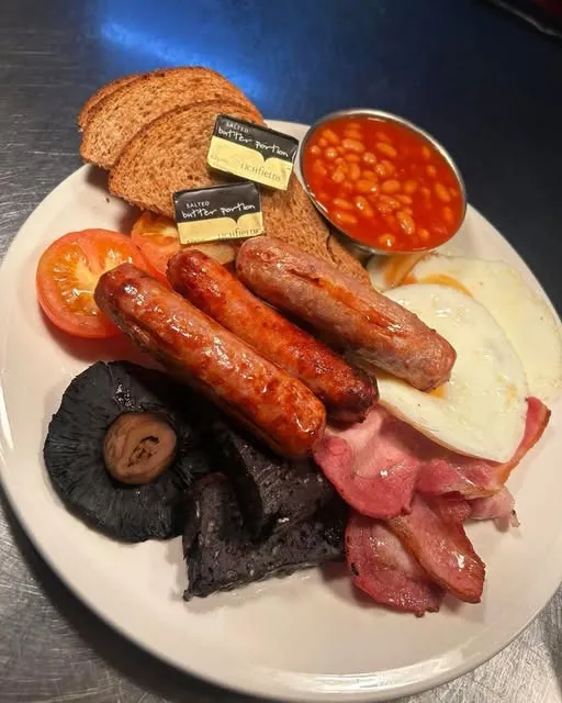 Full English farmhouse breakfast
