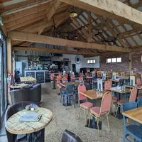 Oak-Framed Restaurant Interior