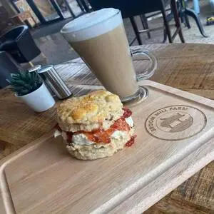 Fresh Coffee & a Scone