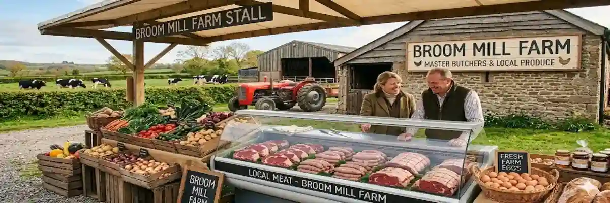 Broom Mill Farm Shop Durham - Traditional Master Butcher