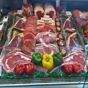 Steaks prepared for BBQ